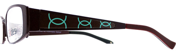 Circles (Brown & Blue) - Sides Eyewear Changeable Temples
