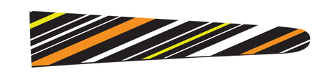 Stripes (Black/Orange) - Upscale Eyes
