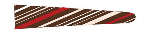 Stripes (BBrown/Red) - Upscale Eyes