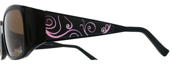 Curls (Black/Pink) - Sides Eyewear Changeable Temples