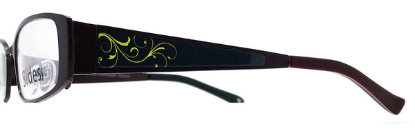 Floral (Black & Yellow) - Sides Eyewear Changeable Temples