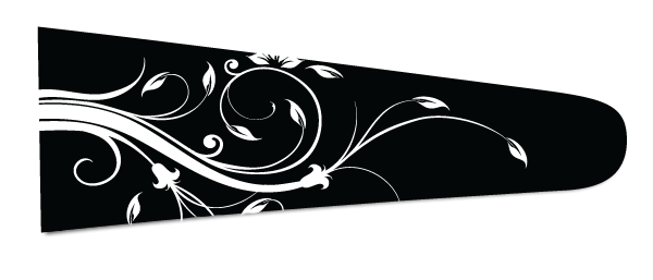 Floral (Black/White) - Upscale Eyes