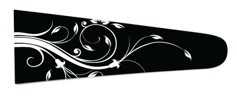 Floral (Black/White) - Upscale Eyes