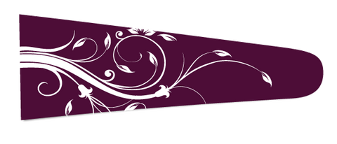 Floral (Bordeaux/White) - Upscale Eyes
