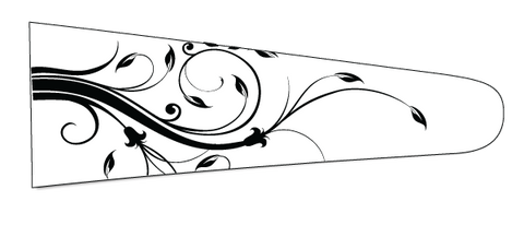 Floral (White/Black) - Upscale Eyes