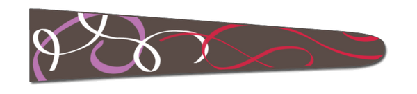 Ribbons (Taupe/Pink) - Upscale Eyes