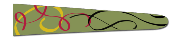 Ribbons (Pistachio/Black) - Upscale Eyes