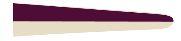 Two Tone (Bordeaux/Cream) - Upscale Eyes