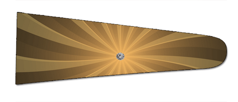 Crystal Burst (Brown/Yellow) - Upscale Eyes
