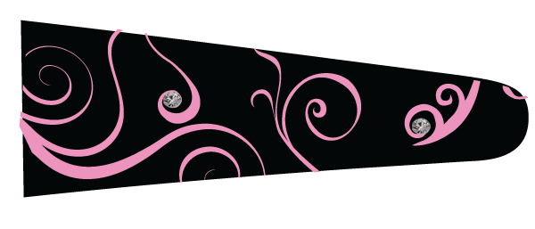 Curls (Black/Pink) - Upscale Eyes