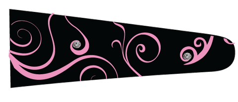 Curls (Black/Pink) - Upscale Eyes