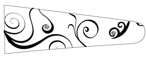 Curls (White/Black) - Upscale Eyes