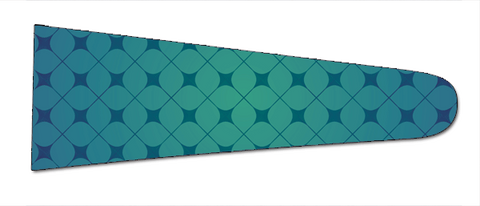 Geometric (Teal/Black) - Upscale Eyes