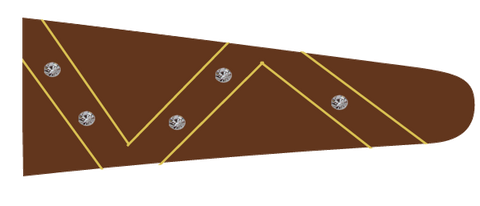 Stones (Brown/Gold) - Upscale Eyes