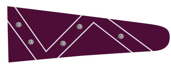 Stones (Bordeaux/Silver) - Upscale Eyes