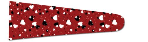 Hearts (Red/Black) - Upscale Eyes