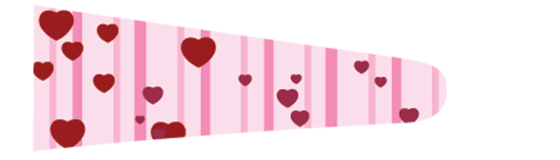 Hearts (Pink/Pink) - Upscale Eyes