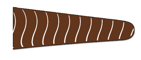 Waves (Brown/White) - Upscale Eyes